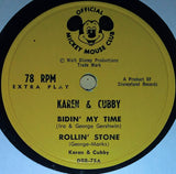 Karen & Cubby : Sing Songs Together (10")