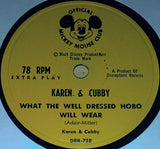 Karen & Cubby : Sing Songs Together (10")