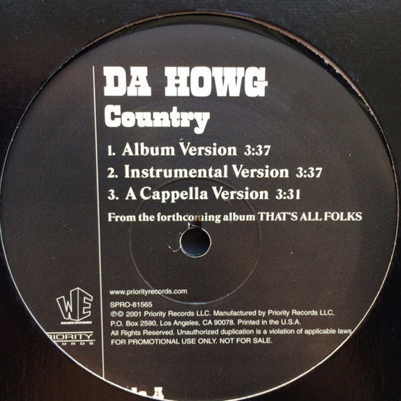 Da Howg : Country (12