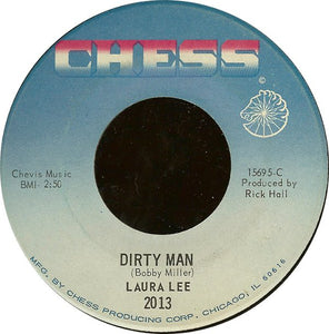 Laura Lee : Dirty Man / It's Mighty Hard (7")