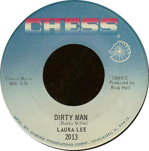 Laura Lee : Dirty Man / It's Mighty Hard (7