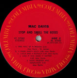 Mac Davis : Stop And Smell The Roses (LP, Album)