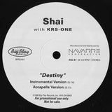 Shai (3) with KRS-One : Destiny (12", Promo)