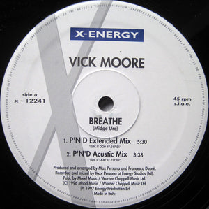 Vick Moore : Breathe (12")