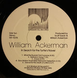 William Ackerman : In Search Of The Turtle's Navel - Guitar Solos (LP, Album)