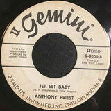 Anthony Priest : Heartstrings / Jet Set Baby (7", Single)