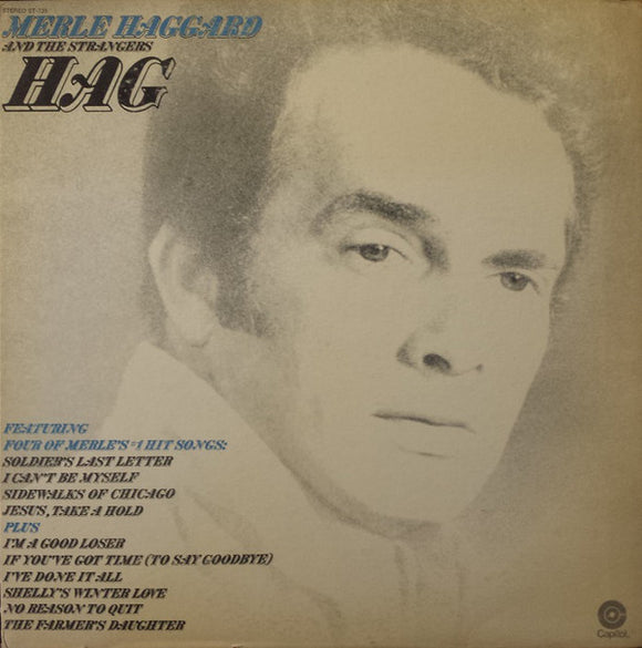 Merle Haggard And The Strangers (5) : Hag (LP, Album, Los)