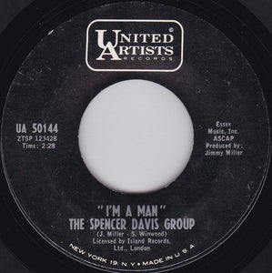 The Spencer Davis Group : I'm A Man (7", Pit)