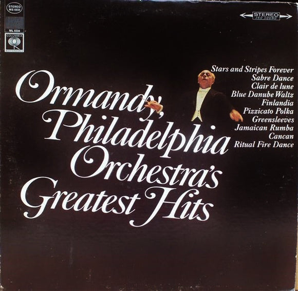 Eugene Ormandy / The Philadelphia Orchestra : Ormandy, Philadelphia Orchestra's Greatest Hits (LP, Comp)