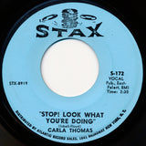 Carla Thomas : Stop! Look What You're Doing / Every Ounce Of Strength (7")