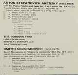 Dmitri Shostakovich, Sergei Prokofiev, Anton Stepanovich Arensky, Borodin Trio, Eleonora Turovsky, Rivka Golani, James Campbell (6), Nadia Pelle :  Shostakovich: Seven Verses by A Blok Op. 127; Prokofiev: Overture on Hebrew Themes Op. 34; Arensky: Piano Trio No. 2 Op. 73 (CD)