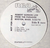 Robert Gordon (2) : The Essential Robert Gordon (12", Promo)