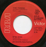 The Tokens : The Lion Sleeps Tonight (7", Single, RE)