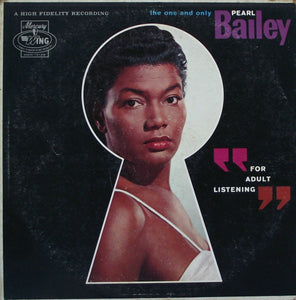 Pearl Bailey : For Adult Listening (LP)