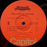 Nitzinger* : One Foot In History (LP, Album, Gat)