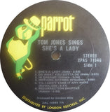 Tom Jones : Tom Jones Sings She's A Lady (LP, Album)