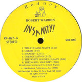 Robert Warren (2) : Insanity! (LP, Album)