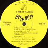 Robert Warren (2) : Insanity! (LP, Album)