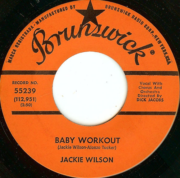 Jackie Wilson : Baby Workout  (7