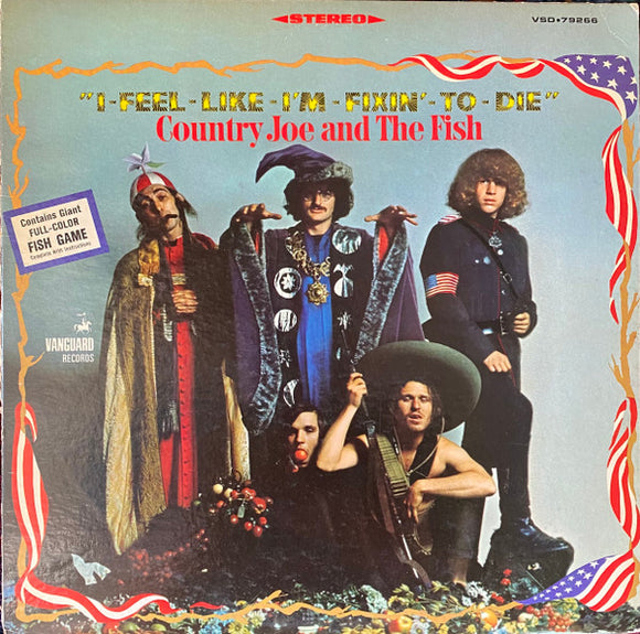 Country Joe And The Fish : I-Feel-Like-I'm-Fixin'-To-Die (LP, Album, Pit)