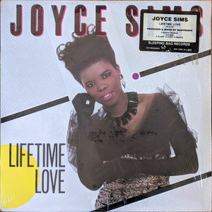 Joyce Sims : Lifetime Love (12")