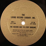 Joseph Lampl : The Record Way To Stop Smoking (LP, Album)