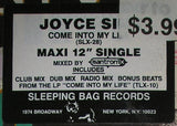 Joyce Sims : Come Into My Life (12", Maxi)