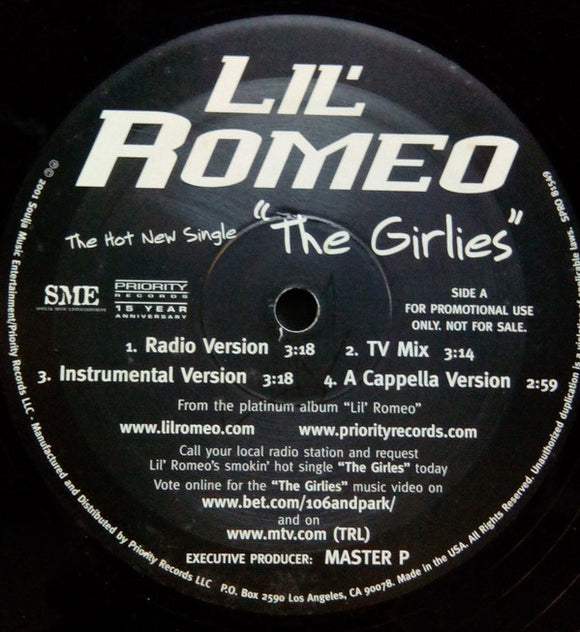 Lil' Romeo : The Girlies / My Baby (12