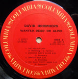 David Bromberg : Wanted Dead Or Alive (LP, Album, Pit)