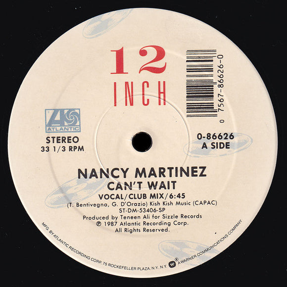 Nancy Martinez : Can't Wait (12