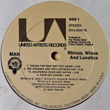 Man : Rhinos, Winos, And Lunatics (LP, Album)