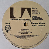 Man : Rhinos, Winos, And Lunatics (LP, Album)