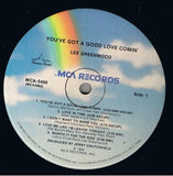 Lee Greenwood : You've Got A Good Love Comin' (LP, Album, Pin)