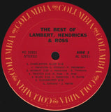 Lambert, Hendricks & Ross : The Best Of Lambert, Hendricks & Ross (LP, Album, RE)