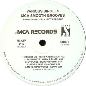 Various : Various Singles - MCA Smooth Grooves (12", Comp, Promo)