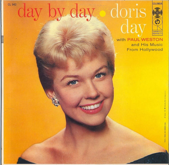 Doris Day With Paul Weston And His Music From Hollywood : Day By Day (LP, Album, Mono)