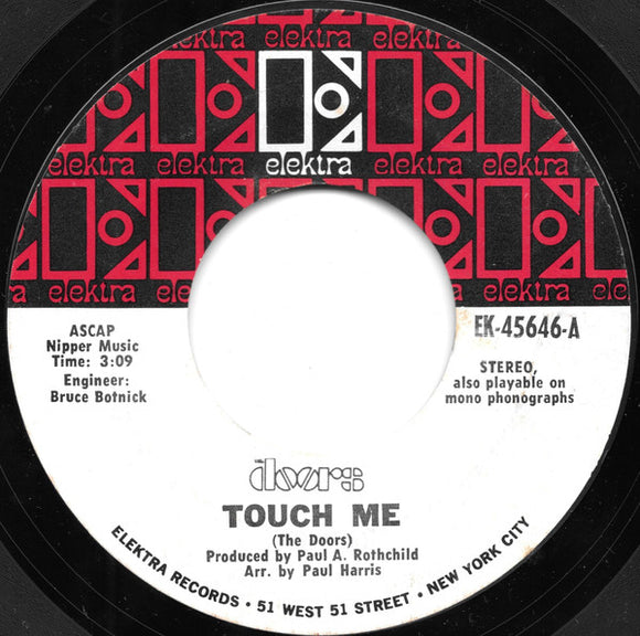 The Doors : Touch Me / Wild Child (7