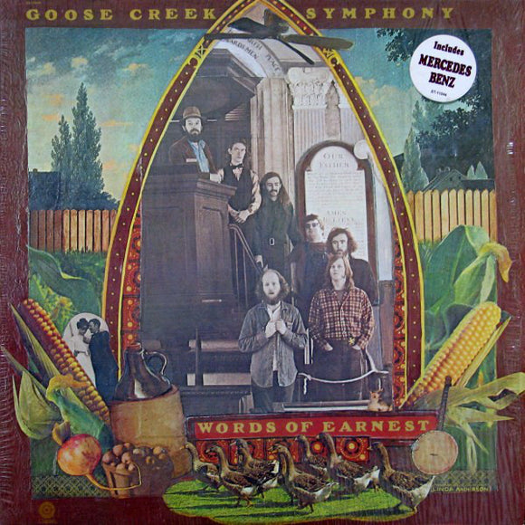 Goose Creek Symphony : Words Of Earnest (LP, Album, RP)