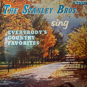 The Stanley Brothers : Everybody's Country Favorites (LP, Album, Mono)