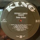 The Stanley Brothers : Everybody's Country Favorites (LP, Album, Mono)