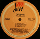 Passport (2) : Talk Back (LP, Album)