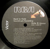 Rick Springfield : Hard To Hold - Soundtrack Recording (LP, Album, Ind)