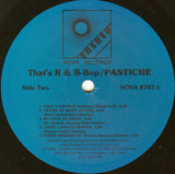 Pastiche : That's R & B-Bop (LP, Album, RE)