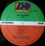 Jan Akkerman : Live (LP, Album, PR )