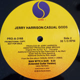 Jerry Harrison: Casual Gods : Man With A Gun (12", Promo)