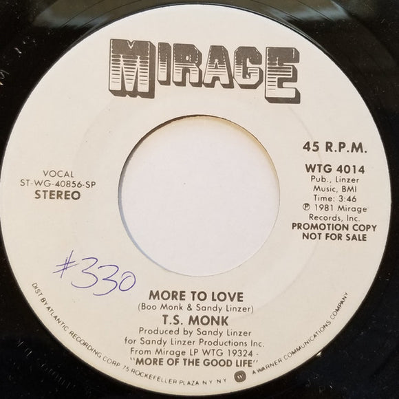 T.S. Monk : More To Love (7