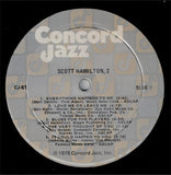 Scott Hamilton : Scott Hamilton, 2 (LP, Album)