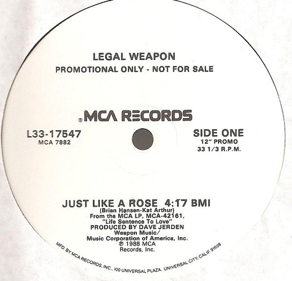 Legal Weapon : Just Like A Rose (12