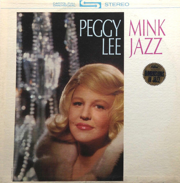 Peggy Lee : Mink Jazz (LP, Album, Scr)