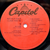 Natalie Cole : I Love You So (LP, Album)